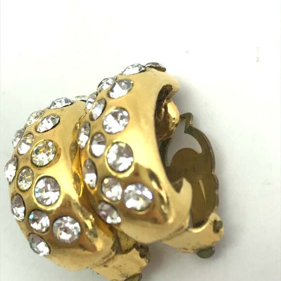 Chanel Vintage Clip-On Earrings #228848C48B - Picture 3 of 9
